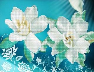 Алмазная вышивка «Цветочное кружево» Алмазная вышивка «Цветочное кружево»