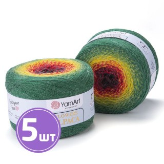 Пряжа YarnArt Flowers Alpaca (430), мультиколор, 5 шт. по 250 г Пряжа YarnArt Flowers Alpaca (430), мультиколор, 5 шт. по 250 г