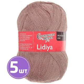 Пряжа Семеновская Lidiya (42), маренго 5 шт. по 100 г Пряжа Семеновская Lidiya (42), маренго 5 шт. по 100 г