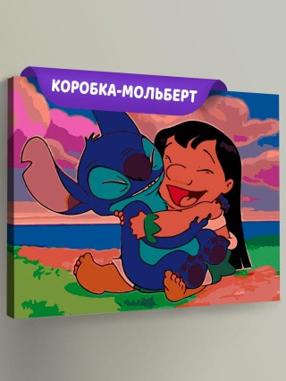 Картина по номерам «Лило и Стич» Картина по номерам «Лило и Стич»