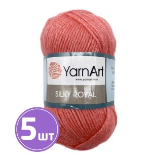 Пряжа YarnArt Silky Royal (432), меланж багровый, 5 шт. по 50 г Пряжа YarnArt Silky Royal (432), меланж багровый, 5 шт. по 50 г