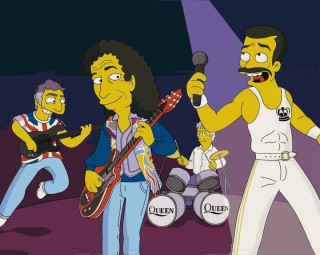 Картина по номерам «Simpsons Симпсоны: Группа Queen» Картина по номерам «Simpsons Симпсоны: Группа Queen»