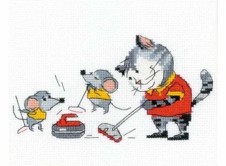 Набор для вышивания «Кёрлинг» Набор для вышивания «Кёрлинг»