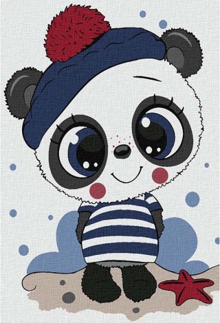 Картина по номерам «Панда-милашка» Картина по номерам «Панда-милашка»