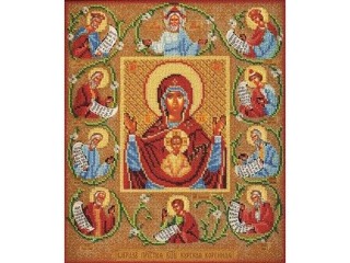 Набор вышивки бисером «Богородица Курская»