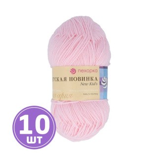 Пряжа Пехорка Детская новинка (180), светлая бегония, 10 шт. по 50 г Пряжа Пехорка Детская новинка (180), светлая бегония, 10 шт. по 50 г