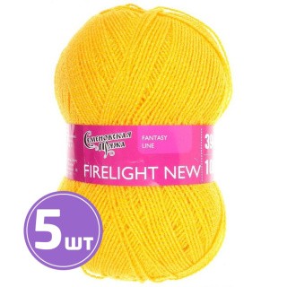 Пряжа Семеновская Firelight (4485), канарейка-радуга 5 шт. по 100 г Пряжа Семеновская Firelight (4485), канарейка-радуга 5 шт. по 100 г