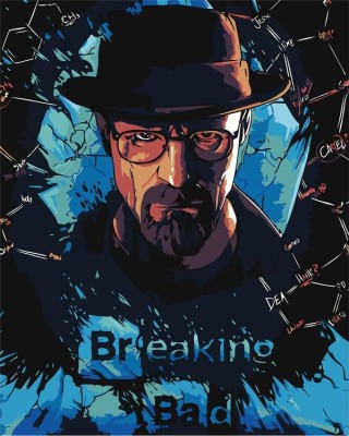 Картина по номерам «Breaking Bad»