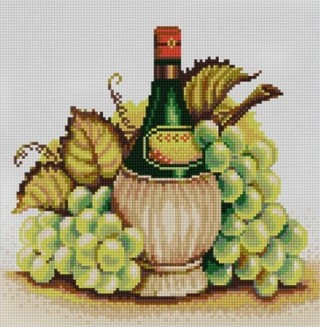 Рисунок на ткани «Молодое вино»