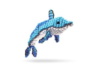 Набор для бисероплетения «Игрушка Дельфин»