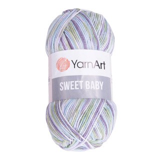 Пряжа YarnArt Sweet Baby (ЯрнАрт Свит беби), (912), мультиколор, 5 шт. по 100 г Пряжа YarnArt Sweet Baby (ЯрнАрт Свит беби), (912), мультиколор, 5 шт. по 100 г