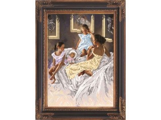 Рисунок на ткани «Девичьи беседы» Рисунок на ткани «Девичьи беседы»