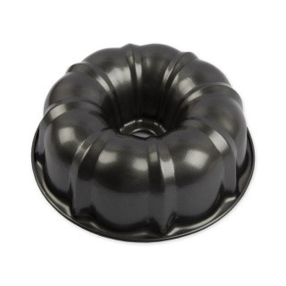 Форма металлическая круглая для кекса, d 24 см, серая, S-CHIEF