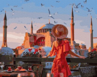 Картина по номерам «Стамбул Айя-София» Картина по номерам «Стамбул Айя-София»