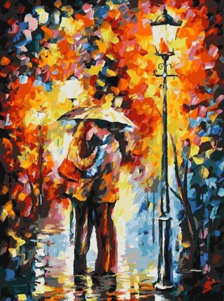 Картина по номерам «Осеннее свидание»