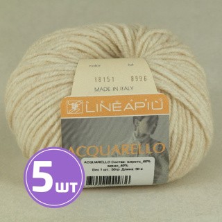Пряжа LineaPIU ACQUARELLO (18151), меланж, 5 шт. по 50 г Пряжа LineaPIU ACQUARELLO (18151), меланж, 5 шт. по 50 г