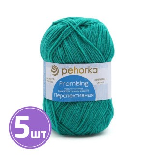 Пряжа Пехорка Перспективная (1407), изумрудный город, 5 шт. по 100 г Пряжа Пехорка Перспективная (1407), изумрудный город, 5 шт. по 100 г