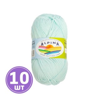 Пряжа Alpina BABY SUPER SOFT (06), светло-мятный, 10 шт. по 50 г Пряжа Alpina BABY SUPER SOFT (06), светло-мятный, 10 шт. по 50 г