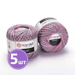 Пряжа YarnArt Violet Melange (504), мультиколор, 5 шт. по 50 г Пряжа YarnArt Violet Melange (504), мультиколор, 5 шт. по 50 г