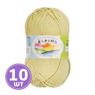 Пряжа Alpina MISTY (12), пыльно-желтый, 10 шт. по 50 г Пряжа Alpina MISTY (12), пыльно-желтый, 10 шт. по 50 г