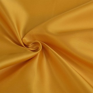 Ткань подкладочная Поливискоза нарезка, 10 м, ширина 145 см, 86 г/м², цвет: горчичный, IDEAL