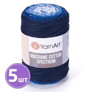 Пряжа YarnArt Macrame cotton spectrum (1316), мультиколор, 5 шт. по 250 г Пряжа YarnArt Macrame cotton spectrum (1316), мультиколор, 5 шт. по 250 г