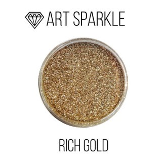 Глиттер мелкий Rich Gold, 50 г, Craftsmen.store