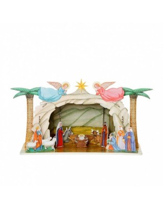 Сборная модель из картона «Рождественский вертеп»