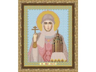 Рисунок на ткани «Святая Мученица Ольга»