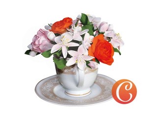 Набор фоамирана «Цветочный микс. Розы и соцветия яблони» Набор фоамирана «Цветочный микс. Розы и соцветия яблони»