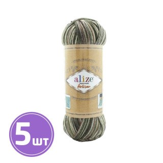 Пряжа ALIZE Superwash Artisan (9014), мультиколор, 5 шт. по 100 г Пряжа ALIZE Superwash Artisan (9014), мультиколор, 5 шт. по 100 г