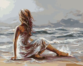 Картина по номерам «Линия прибоя»