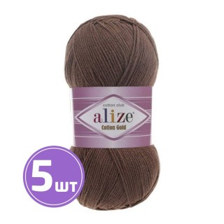 Пряжа ALIZE Cotton Gold (493), тоффи, 5 шт. по 100 г