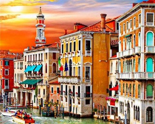Алмазная вышивка «Кусочек венеции» Алмазная вышивка «Кусочек венеции»