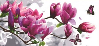 Алмазная вышивка «Ветка магнолии» Алмазная вышивка «Ветка магнолии»