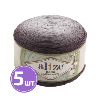 Пряжа ALIZE Bella Ombre Batik (7411), сталь, 5 шт. по 250 г Пряжа ALIZE Bella Ombre Batik (7411), сталь, 5 шт. по 250 г