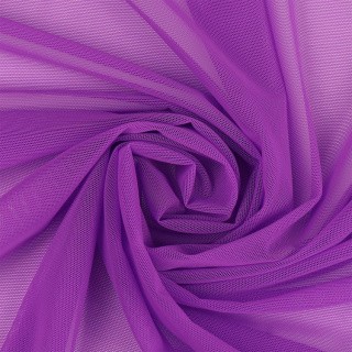 Сетка эластичная, 1 м х 160 см, 80 г/м², цвет: фиолетовый, KRUZHEVO