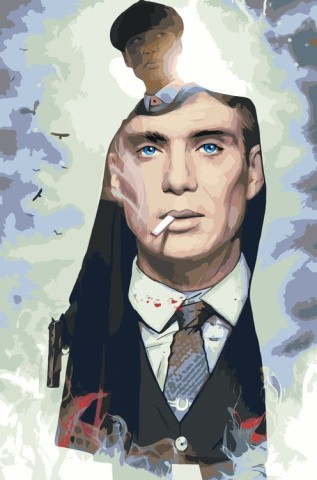Картина по номерам «Острые козырьки: Томас Шелби 3» Картина по номерам «Острые козырьки: Томас Шелби 3»