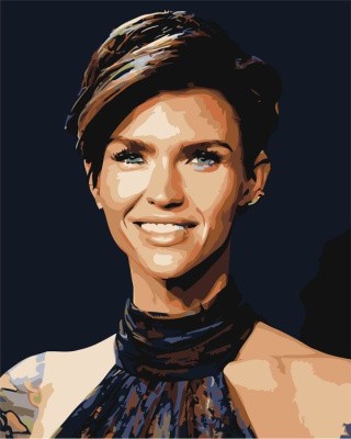 Картина по номерам «Руби Роуз» Картина по номерам «Руби Роуз»