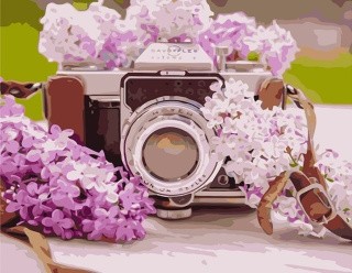 Картина по номерам «Нежная сирень» Картина по номерам «Нежная сирень»