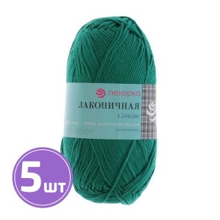 Пряжа Пехорка Лаконичная (335), изумруд, 5 шт. по 100 г Пряжа Пехорка Лаконичная (335), изумруд, 5 шт. по 100 г