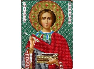 Набор вышивки бисером «Святой Пантелеймон Целитель»