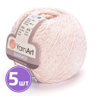 Пряжа YarnArt Summer (07), речной жемчуг, 5 шт. по 100 г Пряжа YarnArt Summer (07), речной жемчуг, 5 шт. по 100 г