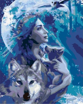 Картина по номерам «Час волка»