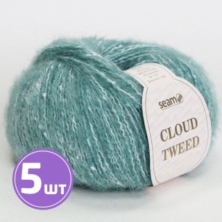 Пряжа SEAM Cloud Tweed (100120), меланж, 5 шт. по 50 г