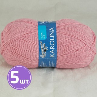 Пряжа Семеновская Karolina (11198), клевер_NEW, 5 шт. по 100 г Пряжа Семеновская Karolina (11198), клевер_NEW, 5 шт. по 100 г