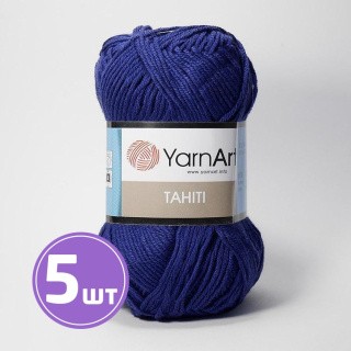 Пряжа YarnArt Tahiti (214), синий, 5 шт. по 50 г Пряжа YarnArt Tahiti (214), синий, 5 шт. по 50 г
