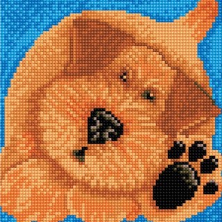 Алмазная вышивка «Дружок» Алмазная вышивка «Дружок»