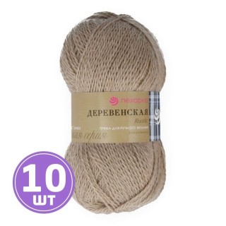 Пряжа Пехорка Деревенская (412), верблюжий, 10 шт. по 100 г Пряжа Пехорка Деревенская (412), верблюжий, 10 шт. по 100 г