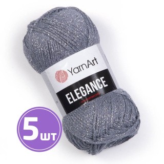 Пряжа YarnArt Elegance (102), английский серебряный, 5 шт. по 50 г Пряжа YarnArt Elegance (102), английский серебряный, 5 шт. по 50 г
